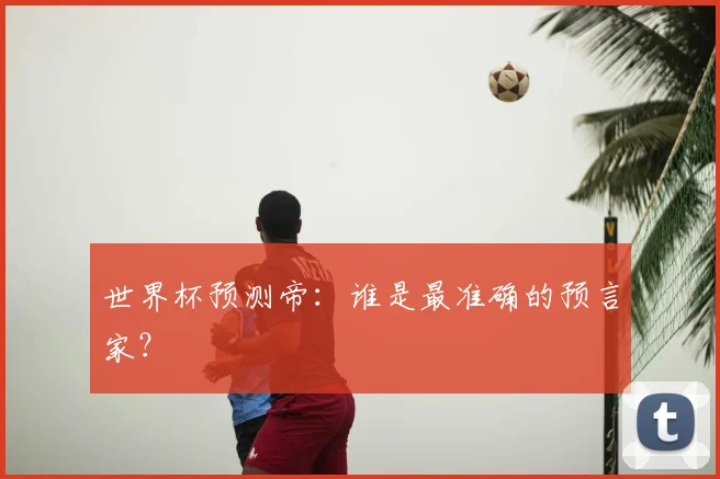 世界杯预测帝：谁是最准确的预言家？